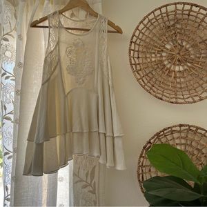 Vintage Free People Boho Top| size XS